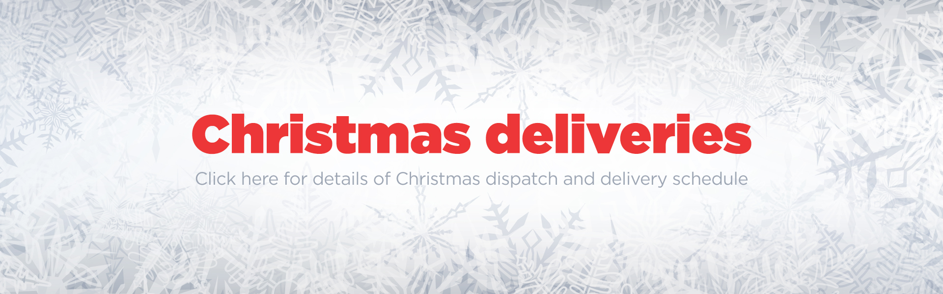 Christmas deliveries